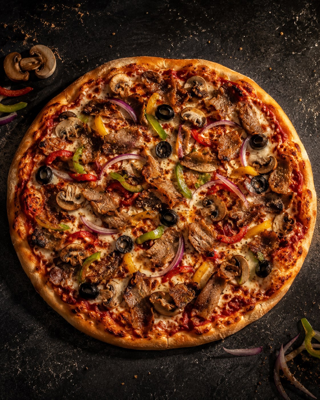 Spezial-/Hauspizza